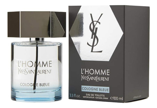 Perfume Yves Saint Laurent L'homme Cologne Bleue Edt 100 Ml