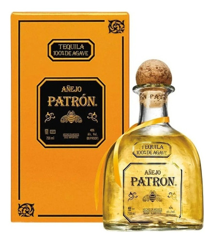 Tequila Patron Añejo Un Litro