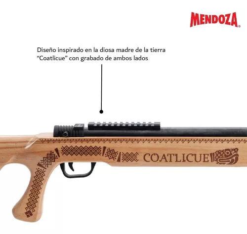 RIFLE COATLICUE Edición Limitada de madera Mendoza – El Viajero