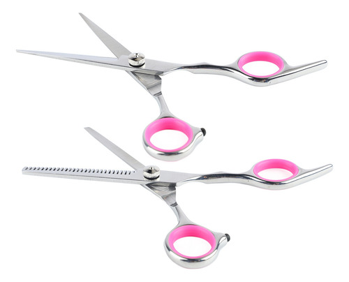 Juego De Tijeras Para Cortar Cabello Acero De Inoxidable