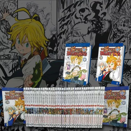 Nanatsu no Taizai Mangá Vol. 1 Ao 41 - Coleção Completa JBC