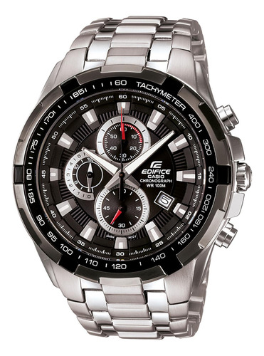 Reloj Edifice Ef-539d-1a Acero Hombre Plateado