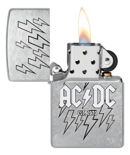 Isqueiro Zippo Cromado ACDC