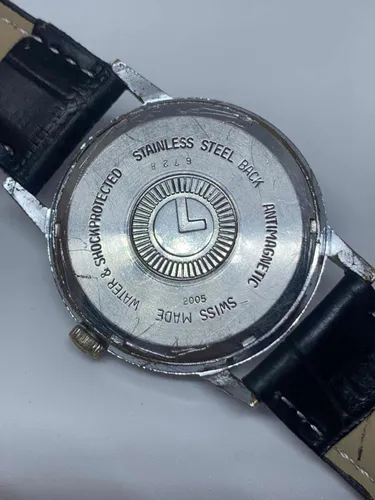 Reloj Lanco Suizo, A Cuerda. Funcionando (Usado)