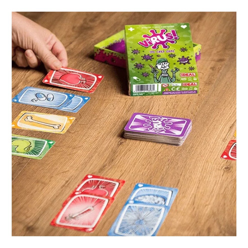 Virus! Juego De Cartas Familiar De Desarrollo Intelectual