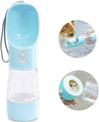 Dispenser De Agua Portatil Para Perros Y Gatos 2en1-258ml-a