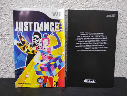 Just Dance 2016 Nintendo Wii Completo Formato Pal Original (Usado)