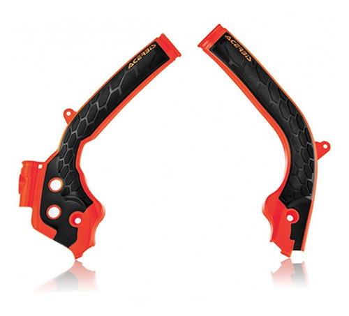 Imagen 1 de 2 de Protector De Chasis X-grip Ktm Sx/sxf 2016 Naranja2