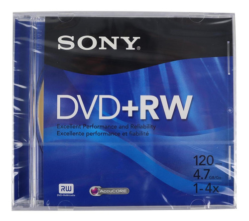 Disco Sony Dvd + Rw 4.7 Gb Dmw47r2