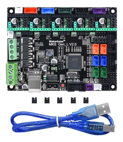 Placa  Control Mks Gen L V2.0 Driver De Impresora 3d