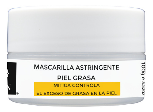 Mascarilla Astringente Skin Nova 100g Control Grasa Grasa