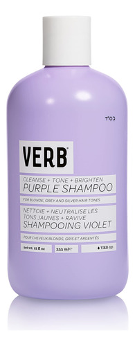Verb Purple Shampoo - Champu Tonificante Vegano Para Cabello