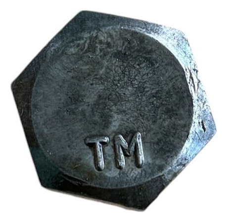 Tornillo Maq. C/hex. Negro Grado 2 De 7/8 X 6 1/2 (45 Pz)