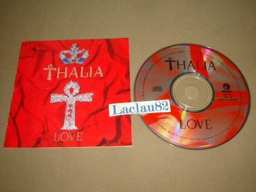 Thalia Love 92 Melody Cd Canada 13 Tracks Sin Miniposter