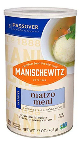 Manischewitz Matzo Meal, Kosher Para Pascua
