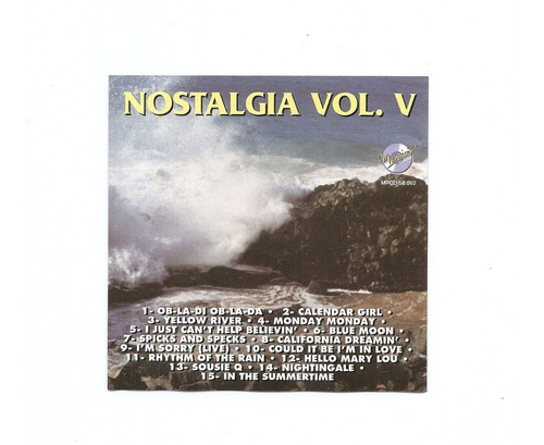 Cd Vários - Nostalgia - Vol. V