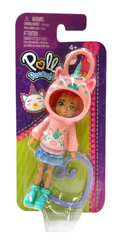 Brinquedo Mattel Polly Pocket Hoodie - HKV98 - Martinello