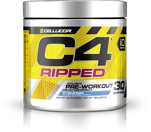 Pre-entrenamiento En Polvo Cellucor C4 Ripped Sabor Icy