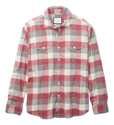 Camisa Leñadora Para Hombre American Eagle 100% Algodon