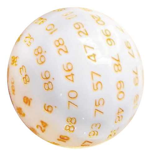Dados De 100 Lados, Acrílico, Único D100, Dados De Jogo Para