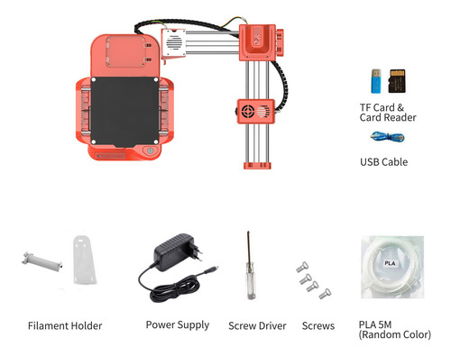 Impresora 3d Easythreed Para Niños, Mini Impresora 3d De Esc