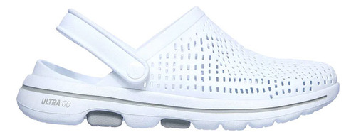 Chanclas Mujer Skechers Go Walk  5 Foamies - Blanco