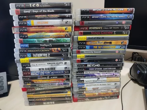 Lote com 10 Jogos de Playstation 3 Ps3 - Mídia Física Original - Desconto  no Preço