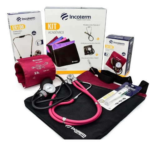 Kit Acadêmico Ka100 Incoterm Cor Rosa