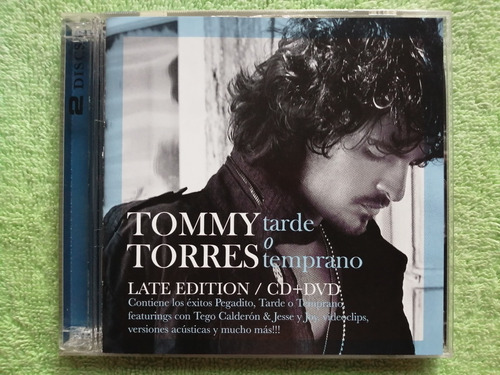 Eam Cd + Dvd Tommy Torres Tarde O Temprano 2009 Edic Special