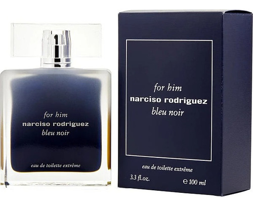 For Him Bleu Noir Extreme Edt 100ml Para Hombre