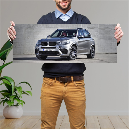 Cuadro 30x80cm Auto 2015 Bmw X5 M 83375 84