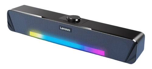 Caixa De Som Para Pc Lenovo Bluetooth E Rgb