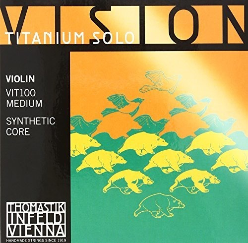 Thomastik-infeld Vit100 Vision Solo - Cuerdas Para Violin De