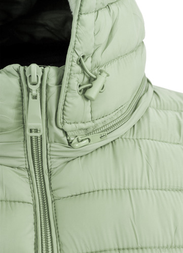 Campera Inflable Mujer Larga Talle Especial Impermeable Hhp