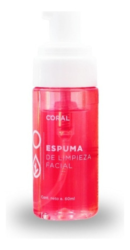 Icono Espuma De Limpieza Facial Coral X 60 Ml