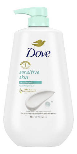 Sabonete Corporal Dove Sensitive Skin Hipoalergênico Com Bom