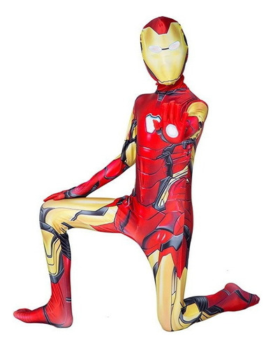 Miles Morales-disfraz De Peter Parker Zentai,hombre De Acero