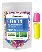 Comprar Cápsulas Vacías Xprs Nutra, Tamaño 5, Cápsula De Gelatina De