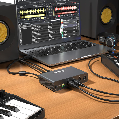 Triple-midi Interface Box De Tittron Professional-midi