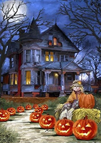 Toland Inicio Jardín Spooky Manor 28 X 40 Pulgadas Decorativ