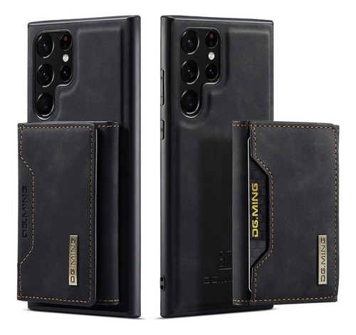 B Funda De Polipiel Tarjeta For Samsung Galaxy S20 S21 S22