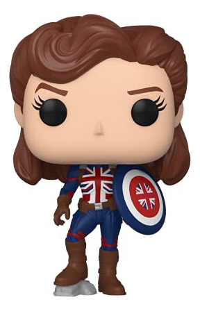 Funko Pop! Maravilla: ¿y Si? - Capitán 45lqs