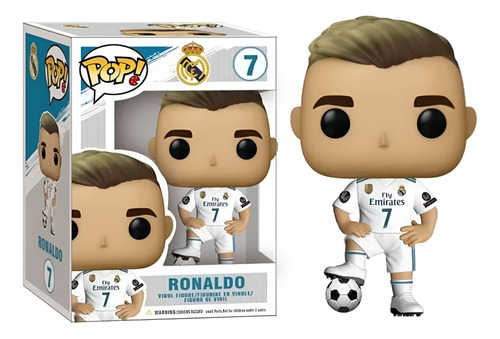 7- Funko Pop Cristiano Ronaldo Real Madrid- Funko Pop