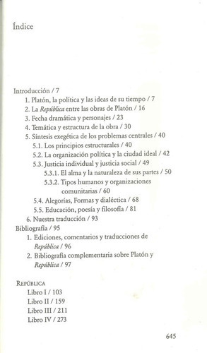 Republica, De Platón. Editorial Losada En Español