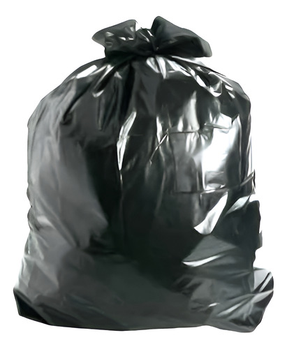 Saco De Lixo 300litros 50un 0,10micras Super Reforçado Preto