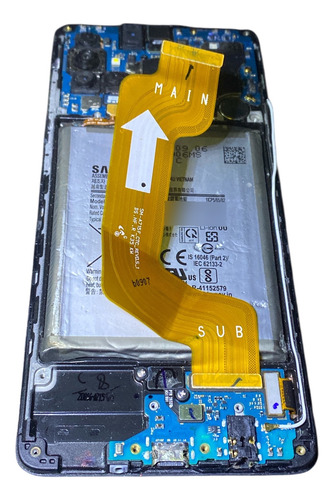 Samsung Galaxy A71 Sm-a715f Dañado Negro (Usado)