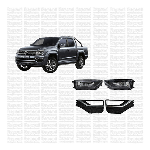 Kit De Neblinero Volkswagen Amarok 2017