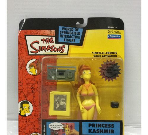 Los Simpsons Princess Kashmir Playmates Vintage 2003