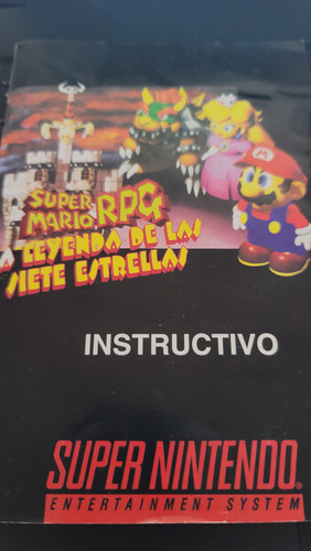 Super Mario Rpg Snes Con Manual (Usado)