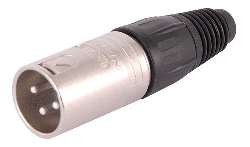 Ficha Xlr Canon Macho De 3 Contactos Neutrik Nc3mx